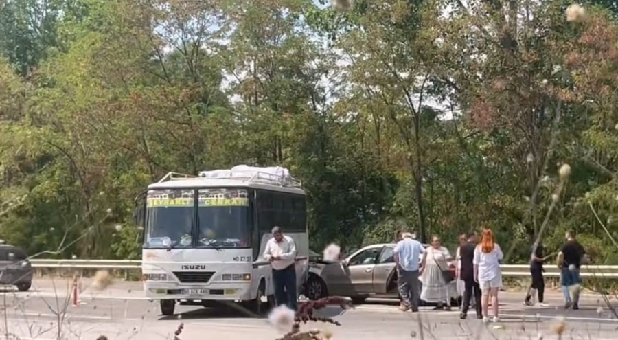 Bursa'da kaza!