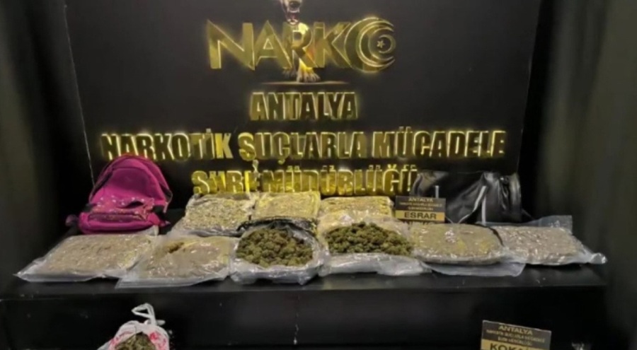 Antalya'da tıra düzenlenen baskında 3 tutuklama