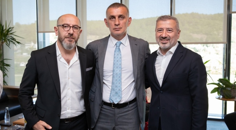 TFF Başkanı Hacıosmanoğlu'na 2. ve 3. Lig Kulüplerinden Ziyaret