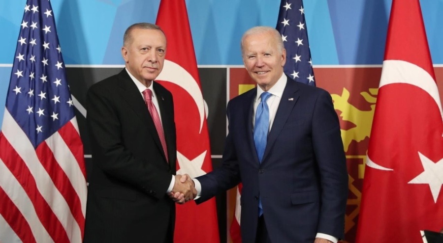 Cumhurbaşkanı Erdoğan, ABD Başkanı Biden ile görüştü
