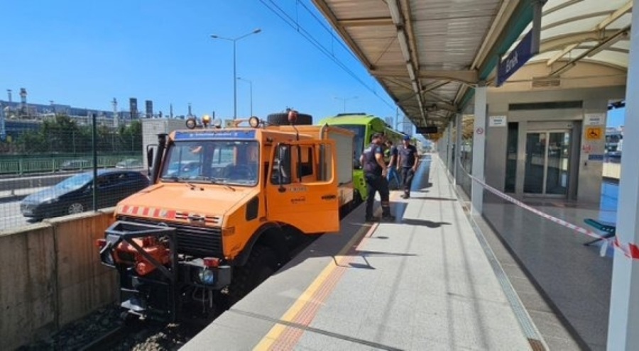 Bursa metrosunda arıza!