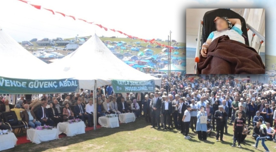 Şenlik dönüşü koluna yorgun mermi isabet eden kadın yaralandı