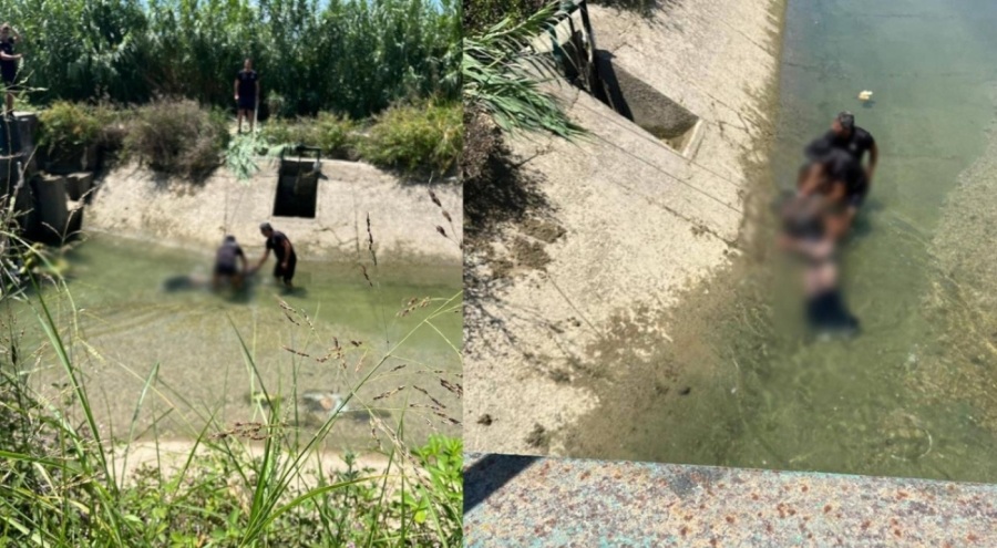 Sulama kanalında erkek cesedi bulundu