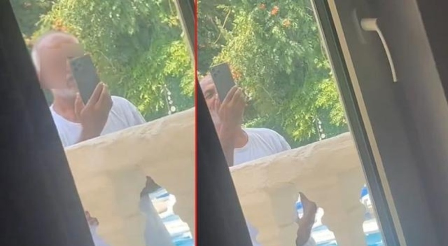 Tatil beldesinde iğrenç görüntü: Turistin odasını videoya aldı