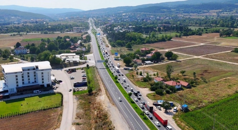 Bolu Dağı Tüneli'ndeki çalışmalar nedeniyle araç yoğunluğu arttı