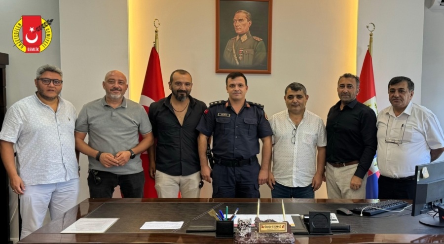 GGC, Kaymakam ve Jandarma Komutanına ziyaret etti