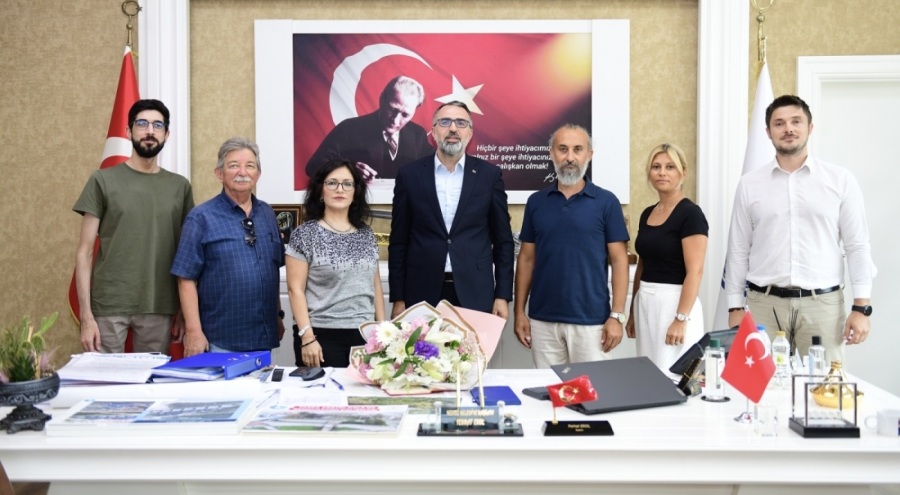 TMMOB Mimarlar Odası Bursa Şubesi'nden Kestel Belediye Başkanı'na ziyaret