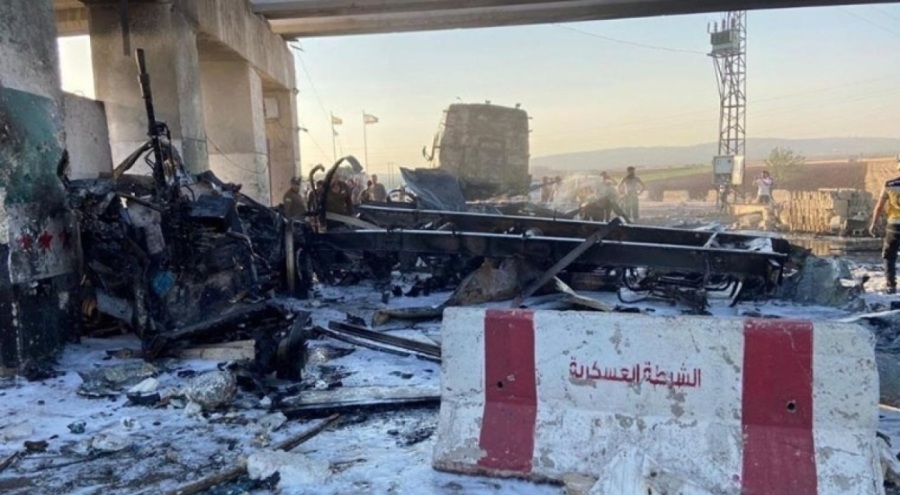 Suriye'de bomba yüklü araç patladı: 9 ölü, 14 yaralı!