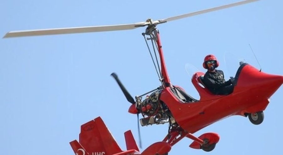 Jandarma ekipleri cayrokopterle denetim yaptı