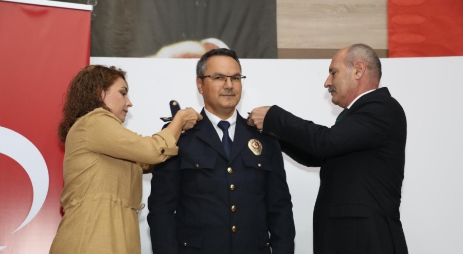 Bursa'da rütbe terfi töreni gerçekleştirildi