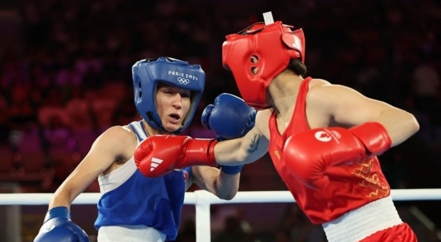 Milli boksör Hatice Akbaş, Paris 2024'te gümüş madalya kazandı