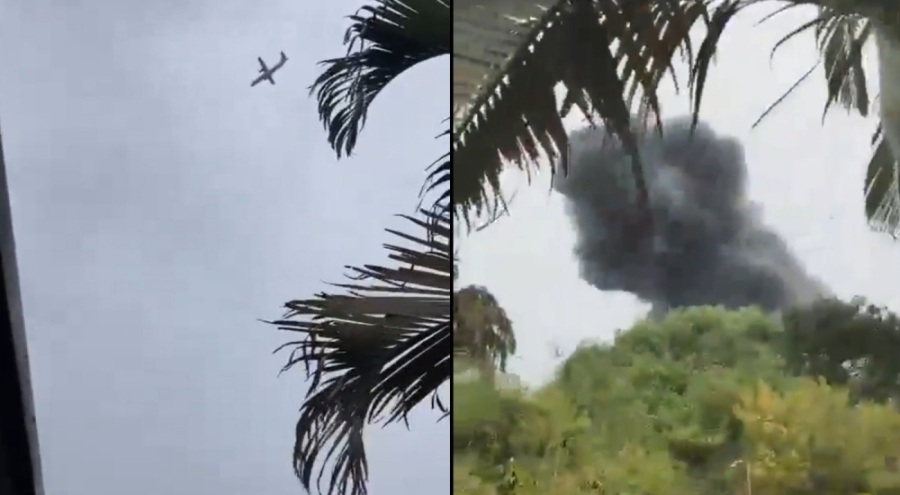 Brezilya'da 68 kişilik yolcu kapasiteli uçak düştü