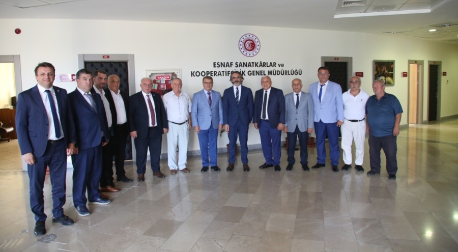 BESOB, esnafın taleplerini Genel Müdür Şener'e iletti