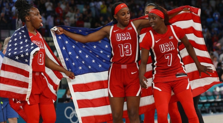ABD Kadın Basketbol Takımı, Paris 2024'te şampiyon