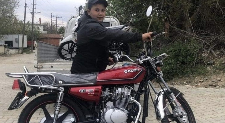 13 yaşındaki çocuk motosiklet kazasında hayatını kaybetti