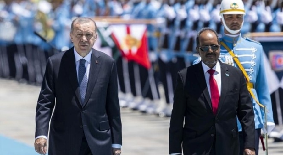 Cumhurbaşkanı Erdoğan, Somali Cumhurbaşkanı ile görüştü