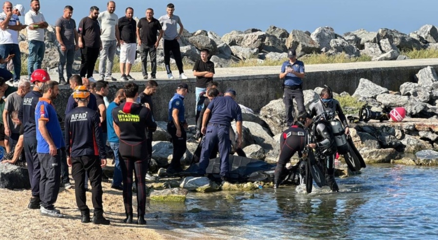 Sabaha karşı denize giren kişi boğuldu