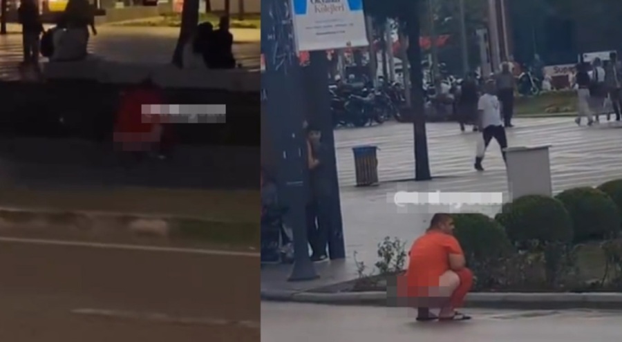 Bursa'nın göbeğinde mide bulandıran görüntüler!