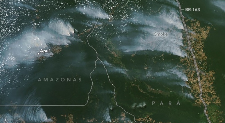 NASA: Brezilya'da karbon emisyonu son 19 yılın en yüksek seviyesine ulaştı