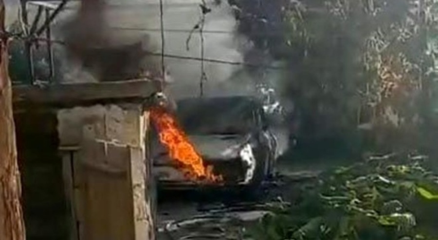 Evini ve otomobilini ateşe verdi, tarım ilacı içip intihara kalkıştı