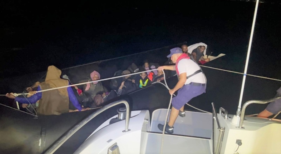 25 kaçak göçmen yakalandı