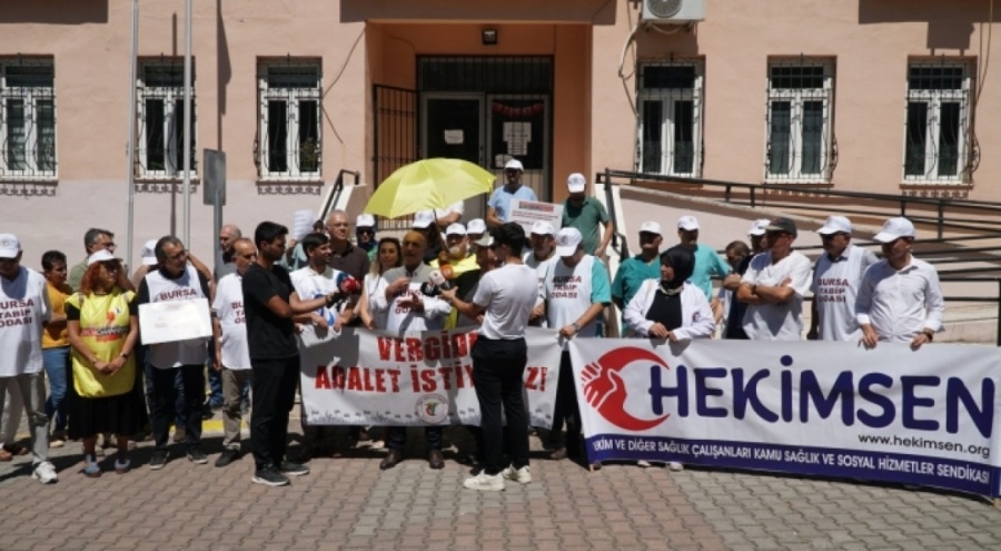 Bursa Tabip Odası'ndan açıklama: Vergide adalet istiyoruz