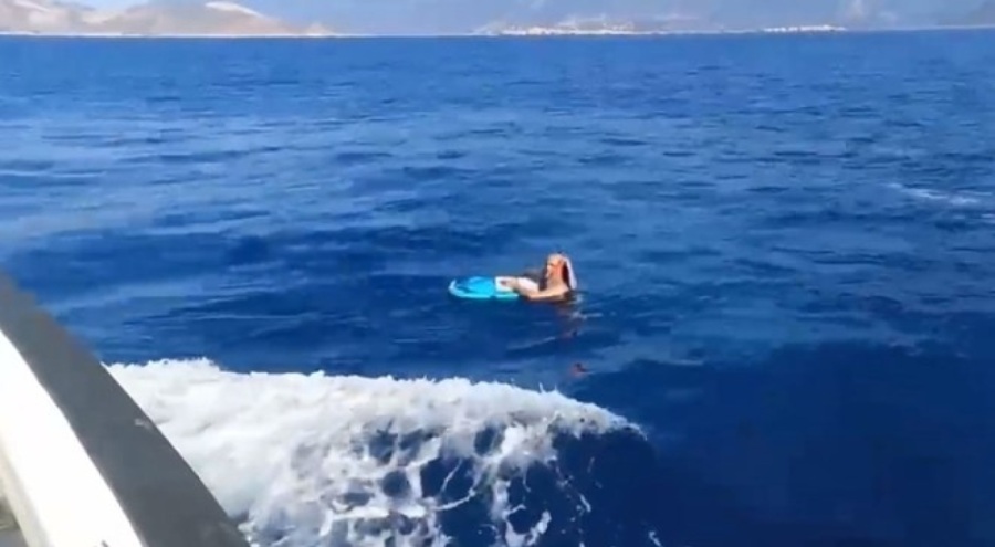 Cezaevinden izinli çıkıp yüzerek kaçmaya çalıştı