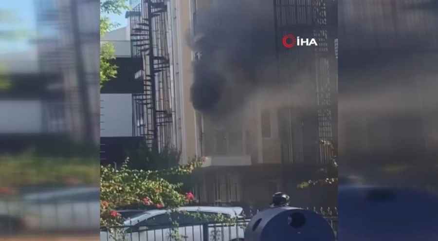 Huzurevinde korkutan yangın