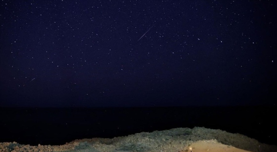 İnce Burun'da Perseid meteor yağmuru gözlemlendi