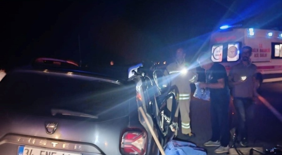 Mardin'de kazada ölen anne ve bebeği, toprağa verildi