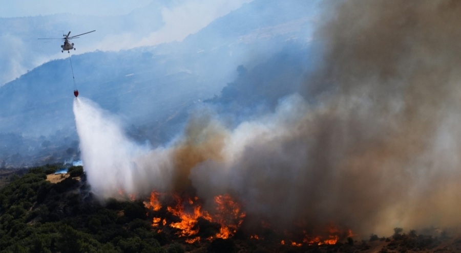 MSB'den yangın söndürme çalışmalarına havadan destek