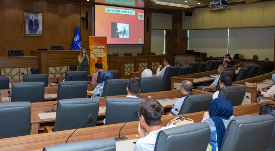 Bursa'da Belediye personeline 'Bağımlılıkla Mücadele' eğitimi