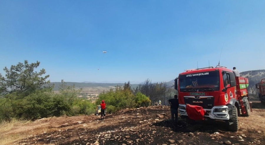 Muğla'daki orman yangını kısmen kontrol altında: 200 hektar alan kül oldu