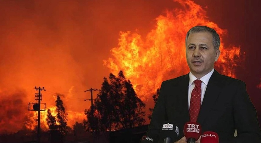 Bakan Yerlikaya'dan 'orman yangınları' açıklaması