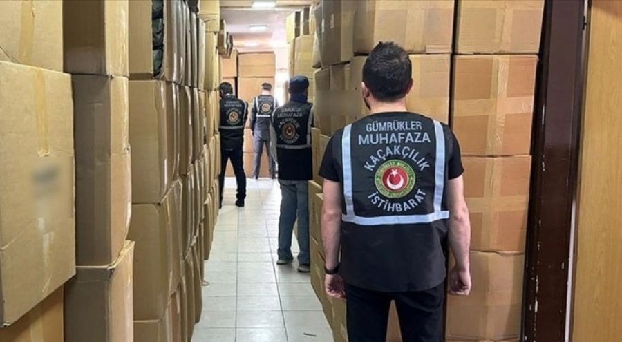 Kaçakçıların yeni yöntemi! Seyyar depo kurmuşlar