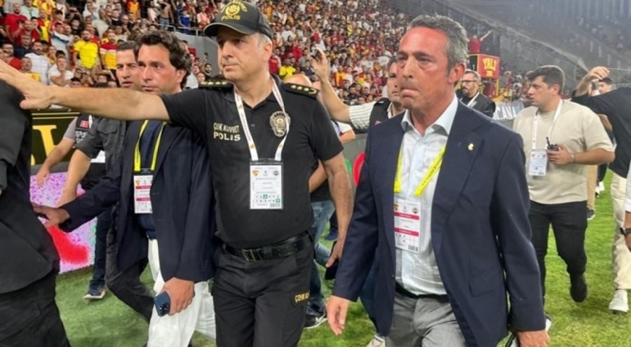TFF: Ali Koç'un sahaya girmesi talimatlara aykırı