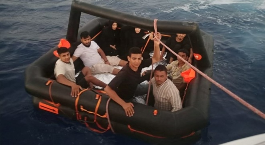 Muğla açıklarında 89 düzensiz göçmen kurtarıldı