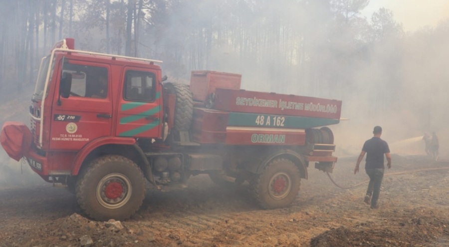 Yatağan'daki yangınla ilgili 2 gözaltı