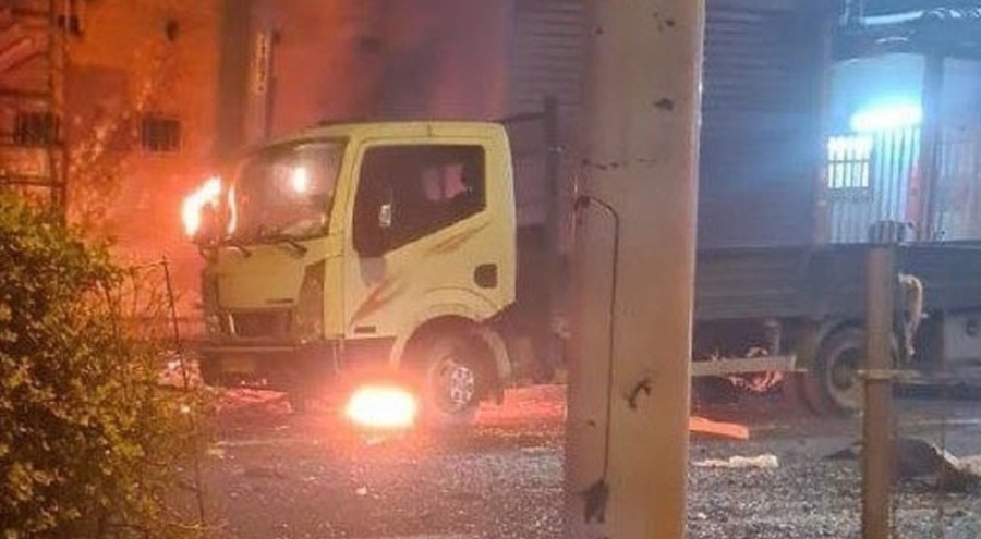 İsrail'in başkenti Tel Aviv'de patlama