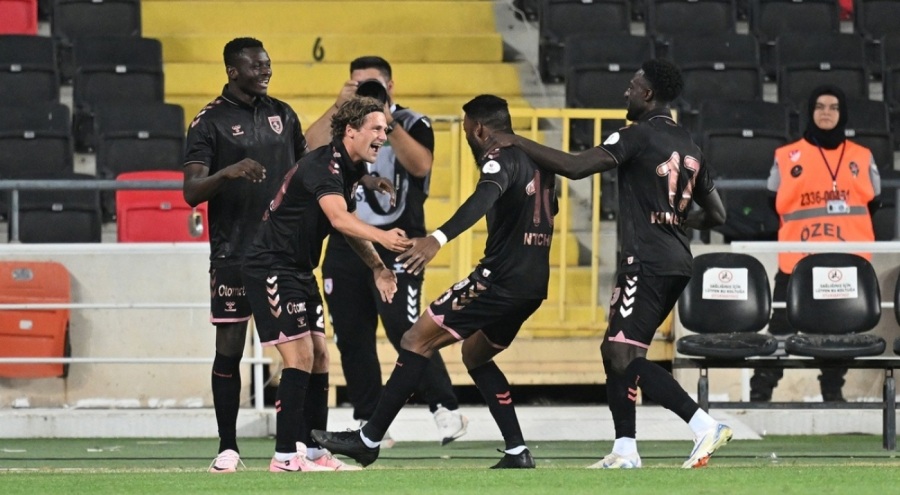 Samsunspor deplasmanda karşılaştığı Gaziantep FK'yı yendi