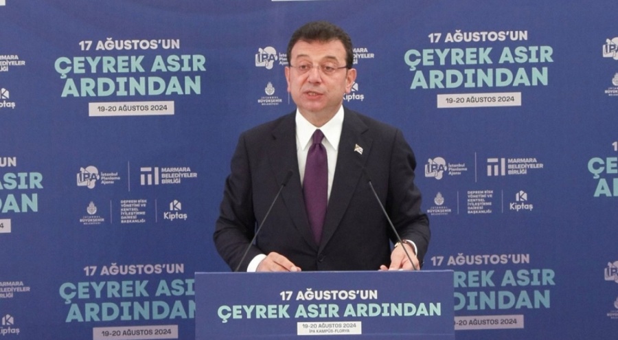 Ekrem İmamoğlu: Marmara'da konuştuğumuz deprem Türkiye'nin depremidir