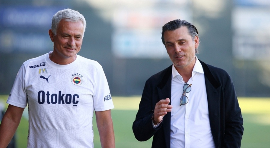 Vincenzo Montella ve Jose Mourinho buluştu!