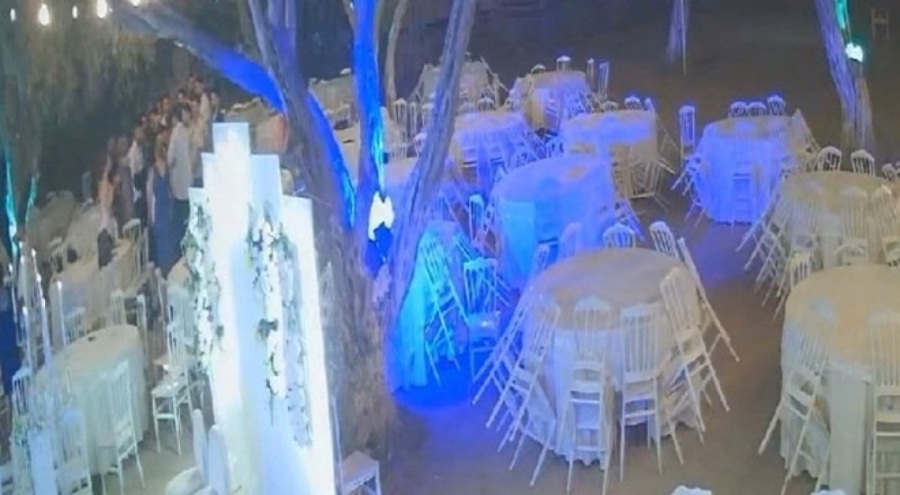 Eşine baktılar diye düğünü birbirine kattı