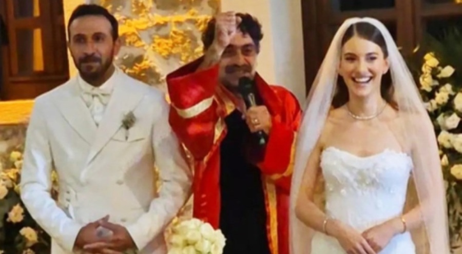 Beril Pozam ile Ersin Arıcı evlendi