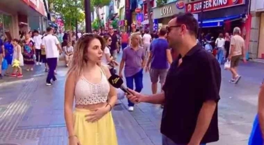 Sokak röportajı nedeniyle tutuklanan Dilruba, Cumhurbaşkanı'na hakaret suçundan tahliye oldu