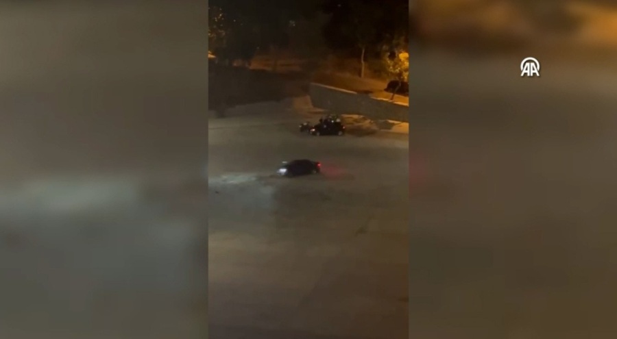 Drift yapan sürücüye 33 bin lira ceza kesildi