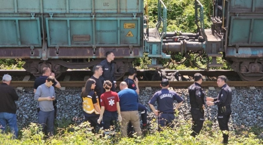 Tren raylarında acı son