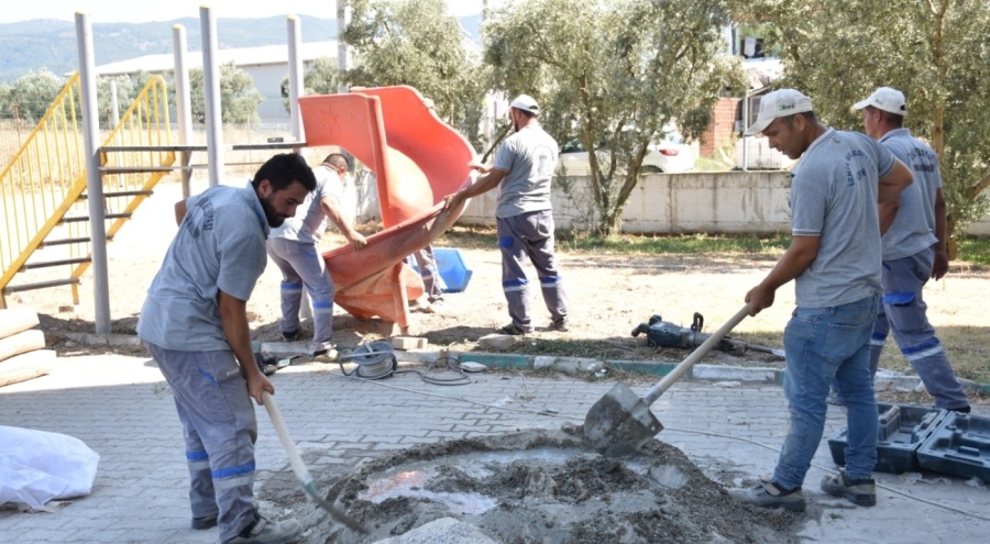 Bursa İznik'te çalışmalar sürüyor