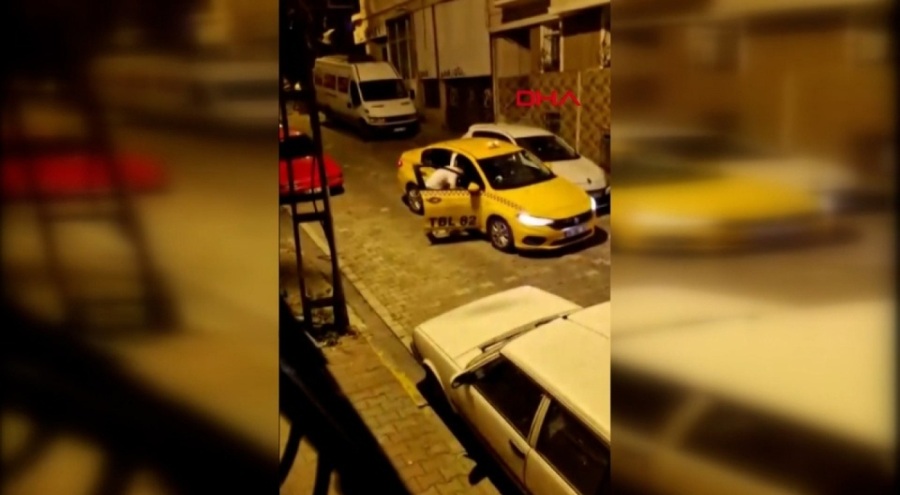 İstanbul'da şoförü darp edip taksiyi gasp ettiler