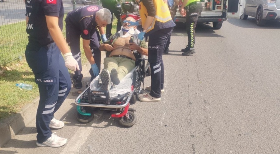 Bursa Mudanya'da motosiklet kazası